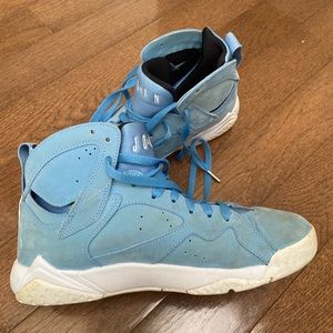 Light blue Air Jordan’s